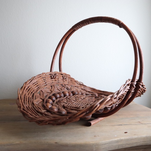 Cottage Garden Flower Basket Trug